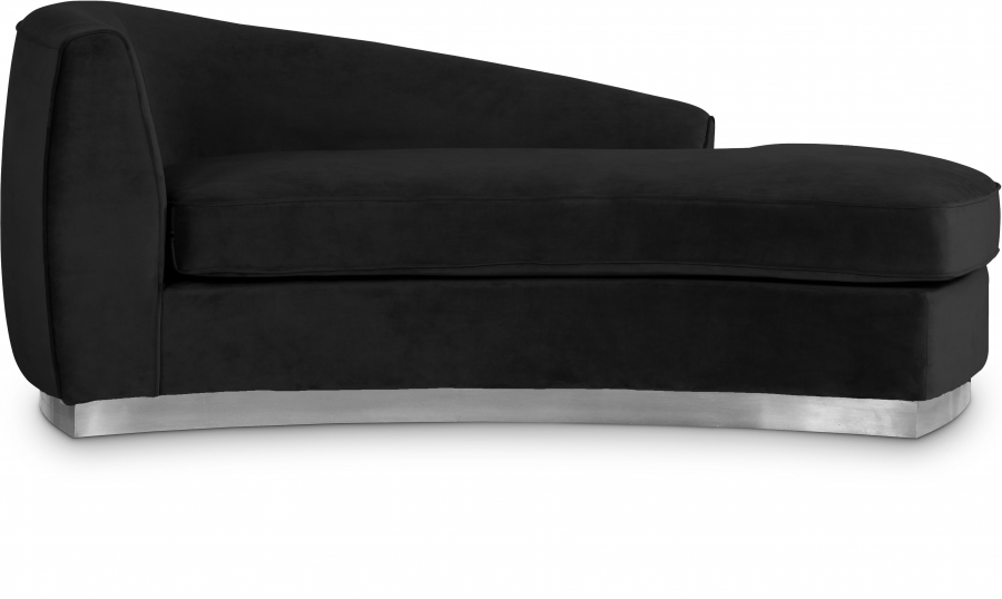 Julian Velvet Chaise Lounge