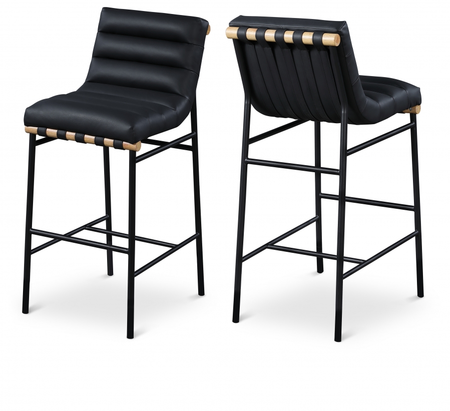 Burke Faux Leather Bar Stool