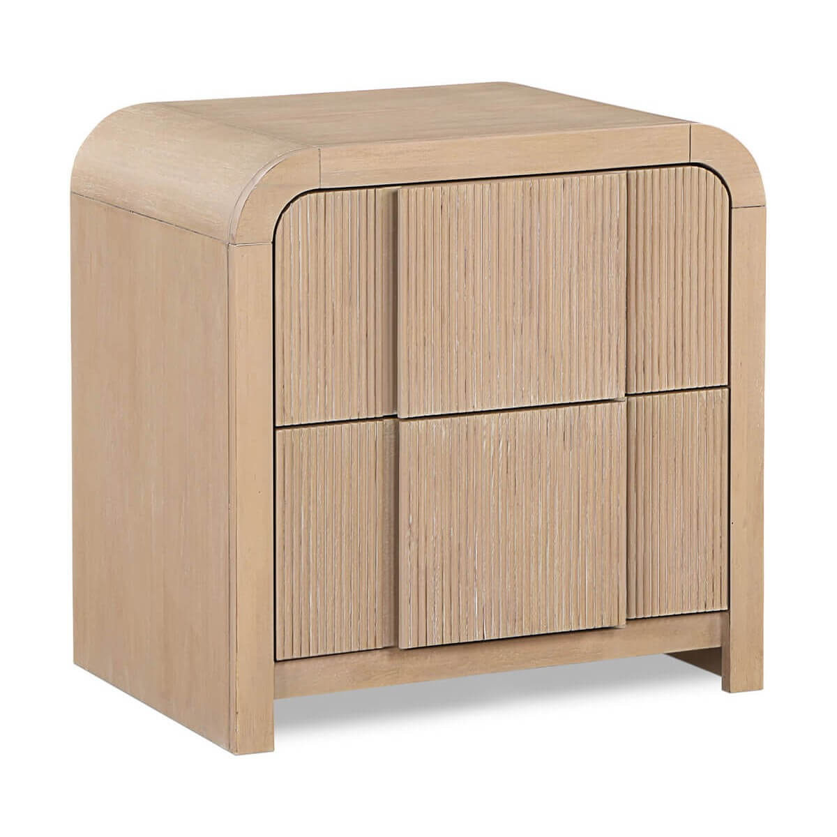 Fluted Nightstand