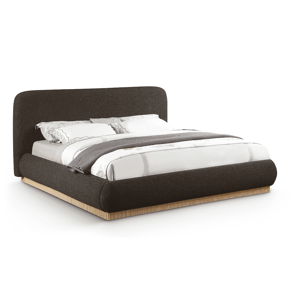 Rigby Boucle Fabric Bed