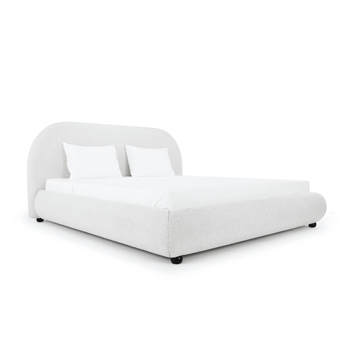 Solana Boucle Bed