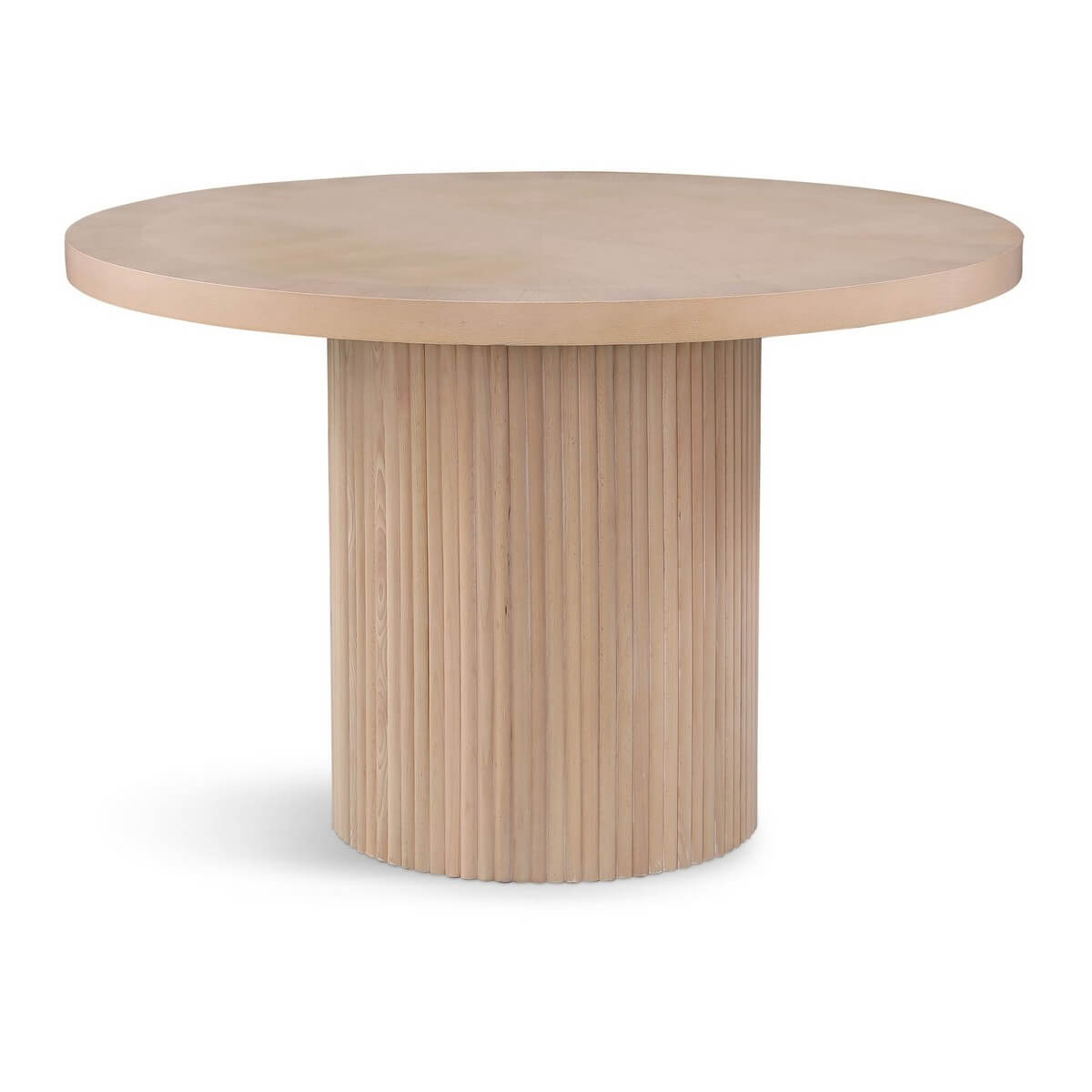 Modern Dining Table Oak Round